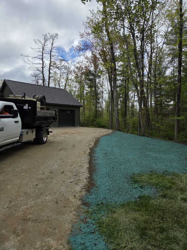 Hydroseeding for new lawns in Connecticut