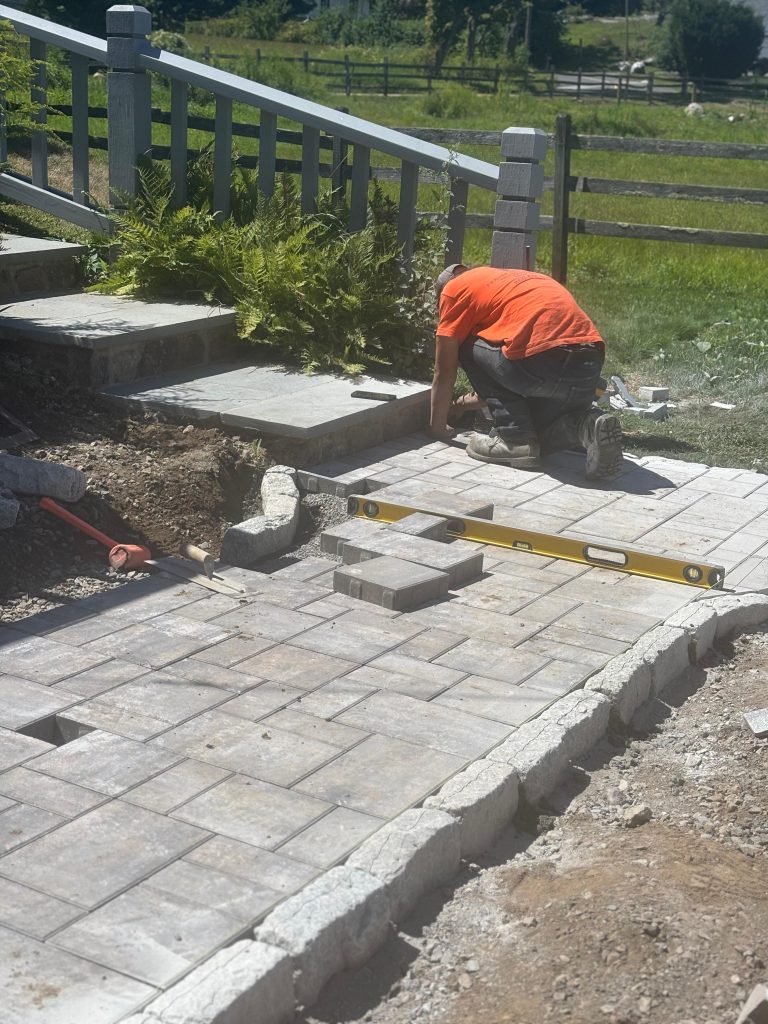 Stone and paver hardscaping for residential properties