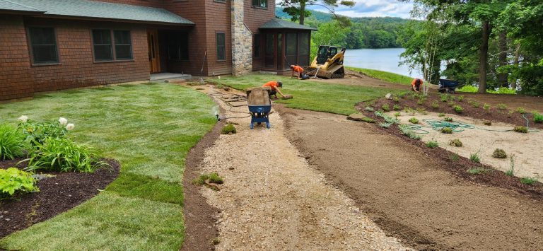 Landscaping and grounds work by Prause Enterprises